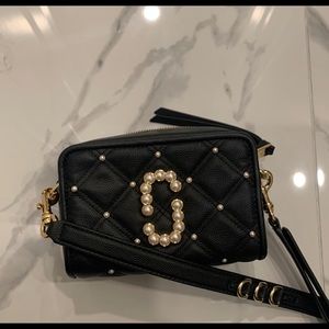 Marc Jacobs Pearl Snapshot crossbody leather bag